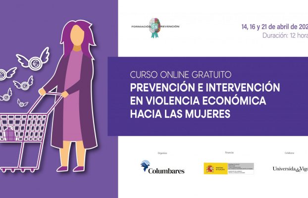 Abiertas las preinscripciones para el curso Prevención e intervención en violencia económica hacia las mujeres