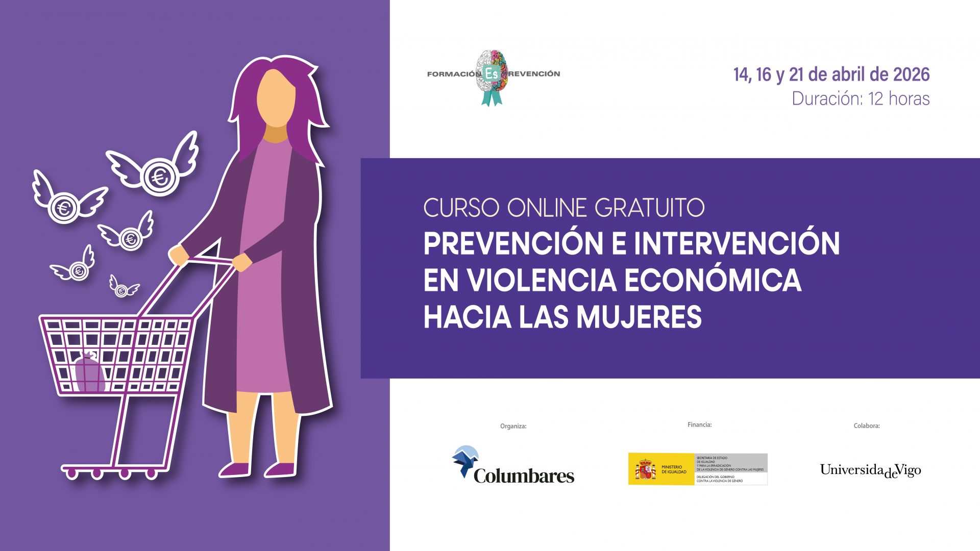 CURSO PREVENCIÓN E INTERVENCIÓN EN VIOLENCIA ECONÓMICA HACIA LAS MUJERES